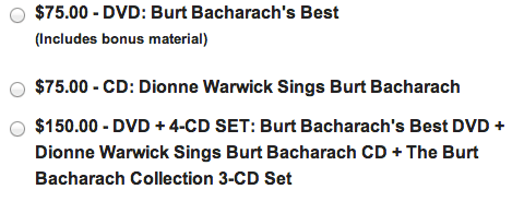 PBS-BurtBacharach donation