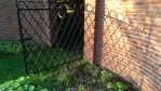 Stevens Coolidge Place iron gate w&nbsp;shadow