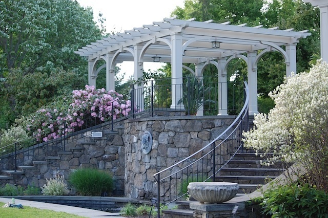 Pergolas at Tower Hill Botanic Garden
