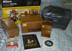new Nikon D3200 package from B&H